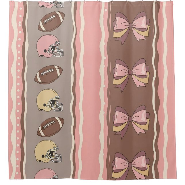 Coquette Football Bows Leopard Pattern (12) (Front)