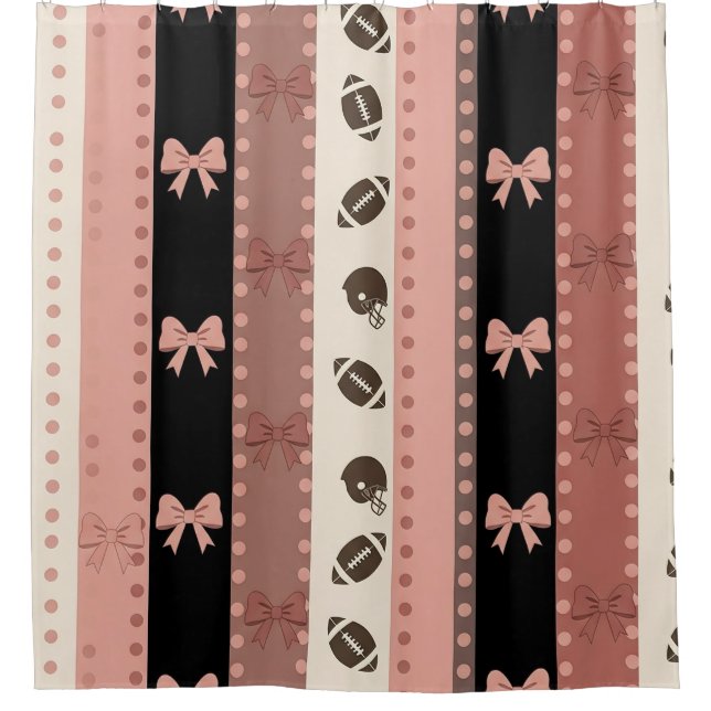 Coquette Football Bows Leopard Pattern (13) (Front)
