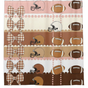 Coquette Football Bows Leopard Pattern (5)