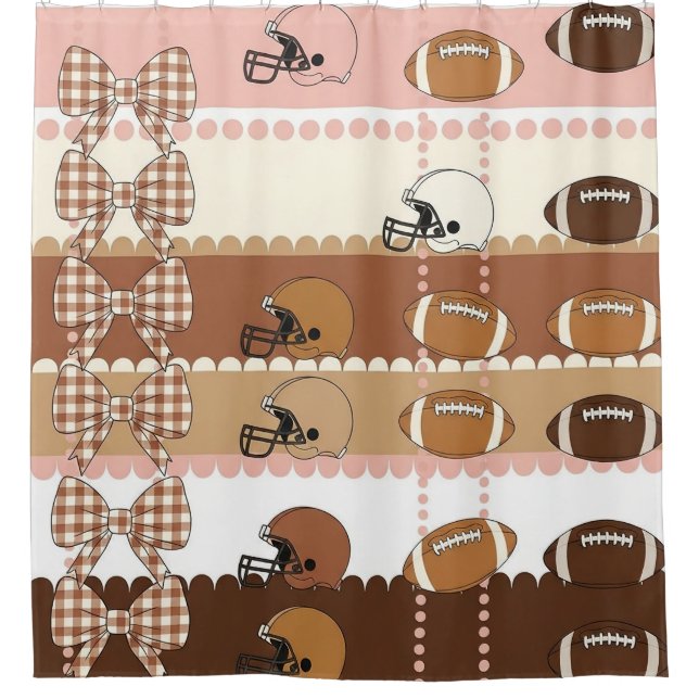 Coquette Football Bows Leopard Pattern (5) (Front)