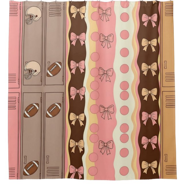 Coquette Football Bows Leopard Pattern (8) (Front)