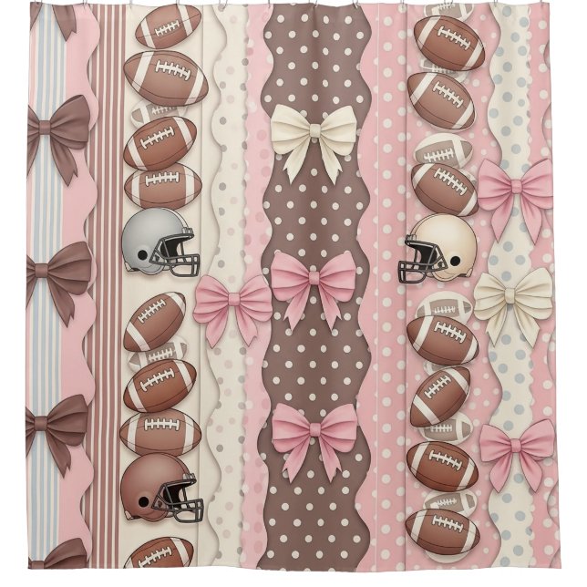 Coquette Football Bows Leopard Pattern (9) (Front)