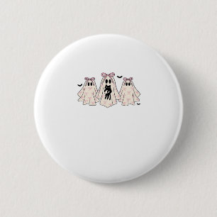Coquette ghosts with a black cat Classic T-Shirt 2 Inch Round Button