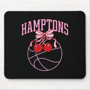 Coquette Hamptons Sketll Preppy Vintage Soft Girl  Mouse Pad