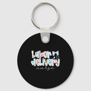 Coquette Labor And Delivery Nurse Crewneck, Bow St Keychain