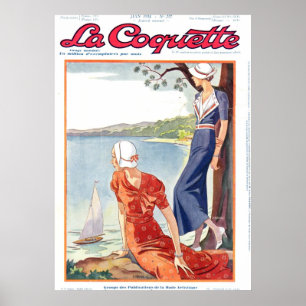 Coquette Ladies  Above The Lake Poster
