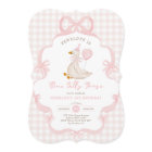 Coquette One Silly Goose Pink Bow 1st Birthday