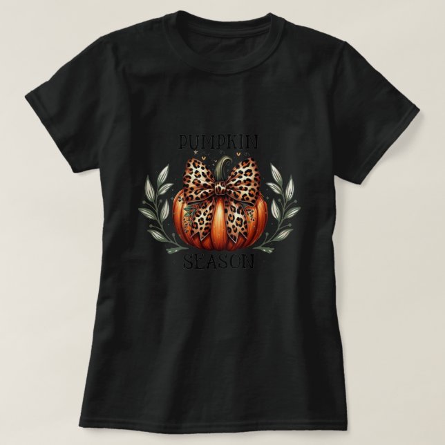 Coquette Pumpkin T-Shirt (Design Front)