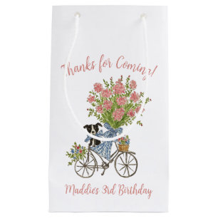 Coquette Puppy Birthday Party Favour Bags