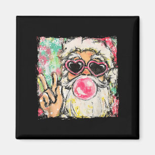 Coquette Santa Christmas Bubble Gum Sungles Xmas H Magnet