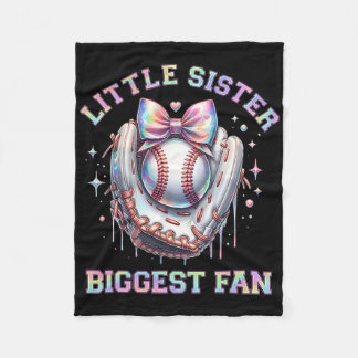 Coquette Sell Drip Ice Cream Little Sister Biggest Fleece Blanket