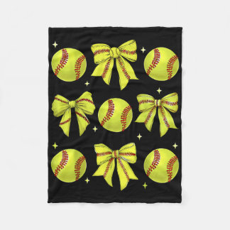 Coquette Sell Softll Women Girls Kids Game Day  Fleece Blanket