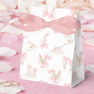 Coquette Shoes Pattern  Favor Box
