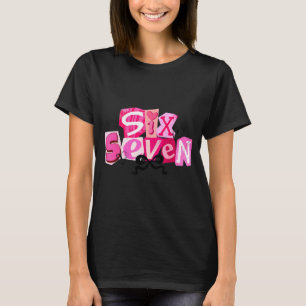 Coquette Six Seven Valentine Funny Saying 67 Meme T-Shirt