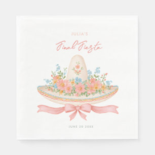 Coquette  SombreroFinal Fiesta Margarita Napkin