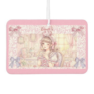 Coquette Tea Time – Pastel Ribbon Air Freshener