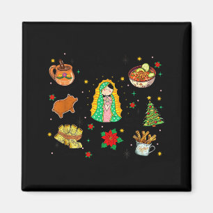 Coquette Tis The Season Mexican Christmas Spanish  Magnet