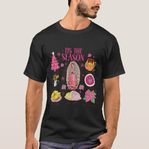 Coquette Tis The Season Mexican Christmas Spanish T-Shirt