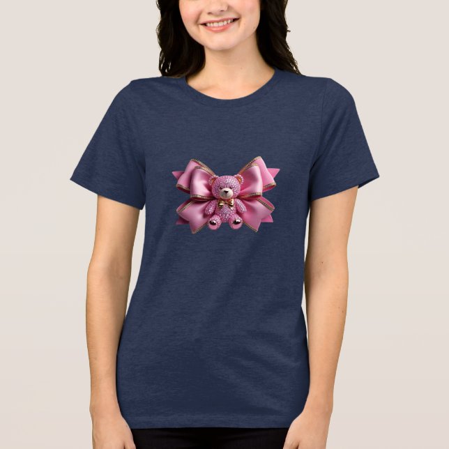 Coquette  Tri-Blend shirt (Front)