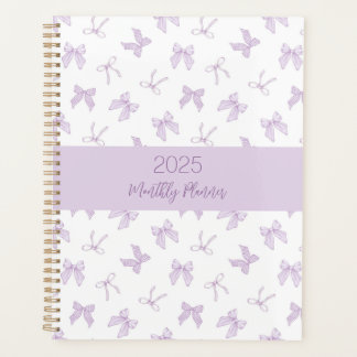 Coquette violette Bows Planner