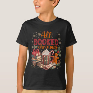 Coquette Xmas Book Lover, Santa Cocoa, All I Want  T-Shirt