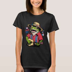 Coqui Frog Puerto Rico Idea for Women Puertorrique T-Shirt
