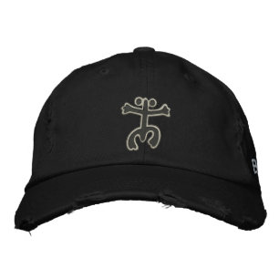 Coqui Taino Boricua Casquette brodé en détresse