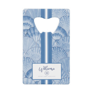 Coquillage bleu doux