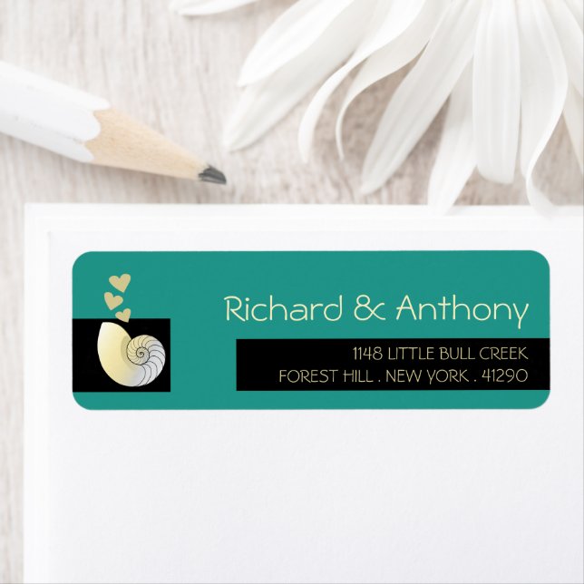 Coquillage et Coeurs, Mariage plage (En situation)