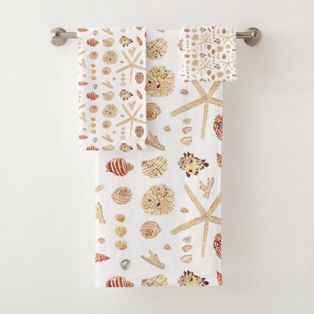 Coquillages aquarelles (En situation)