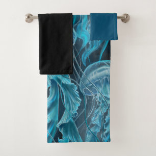 Coquillages bleus et noirs