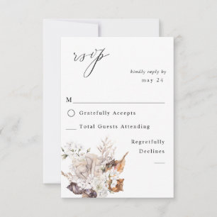 Coquillages et fleurs blanches w Repas RSVP