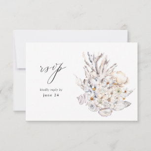 Coquillages et fleurs blanches w Repas RSVP 4