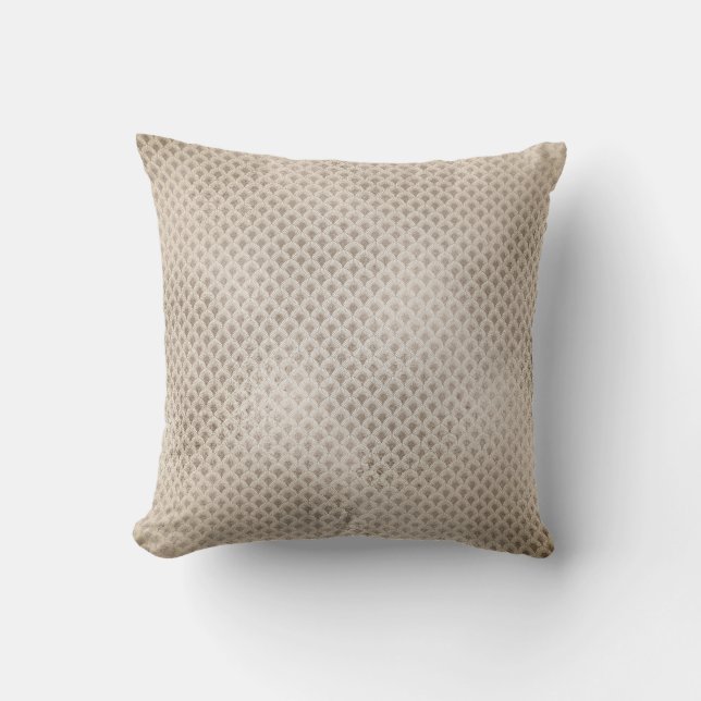 Coquillages Primes d'ivoire Coussin de titane Art  (Recto)
