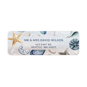 Coquillages Rustiques Océan Mer Eté Plage Mariage