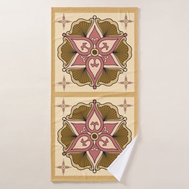 Coquille de café (Serviette de bain)