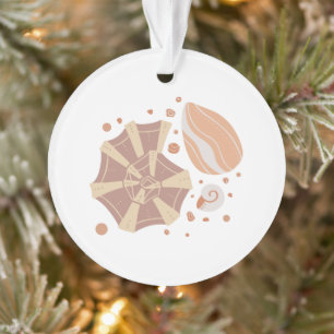 Coquille de dessin avec ornement doodé