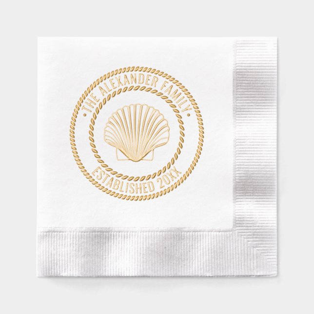 Coquille de pétoncle #3 Nom de famille Date Estd c (Recto)