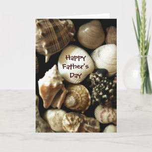 Coquille D'Une Grande Carte De Fête des pères Papa
