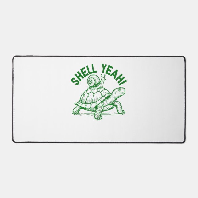 Coquille oui tortue escargot drôle (Recto)