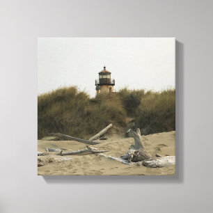 Coquille River Lighthouse, Oregon Canvas Print