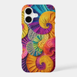 Coquilles chromatiques : Mosaïque spirale vibrante