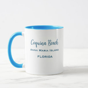 Coquina Beach Floride Café Mug