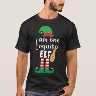 Coquito ELF Funny Puerto Rico Matching Christmas B T-Shirt