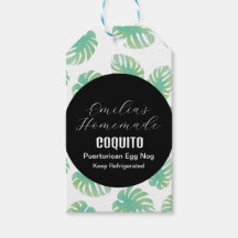 Coquito Recipe Drink Coconut Egg Nog Monstera