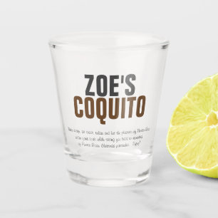 Coquito Rustic Modern Shot Glass