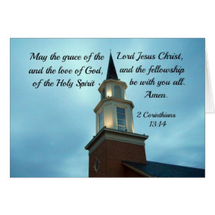 Cor 2. 13h14 mai la grâce du seigneur Jésus…