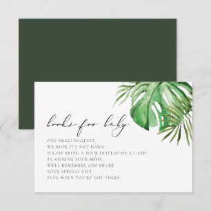 CORA Tropical Beach Palm Books for Baby Card