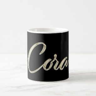 Cora white Handwriting Tasse Kaffeetasse Coffee Mug