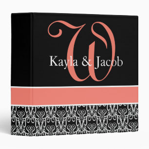 Corail 1 de classeur d'organisateur de mariage